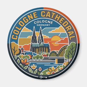 Imán Catedral de Colonia Alemania