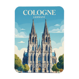 Imán Catedral de Colonia Alemania