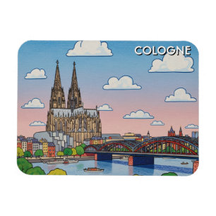 Imán Catedral de Colonia Viaje a Alemania