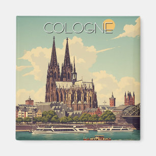 Imán Catedral de Colonia Viaje Alemania