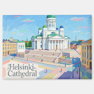 Imán Catedral de Helsinki Finlandia