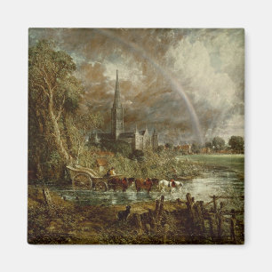 Imán Catedral de John Constable el   Salisbury de la