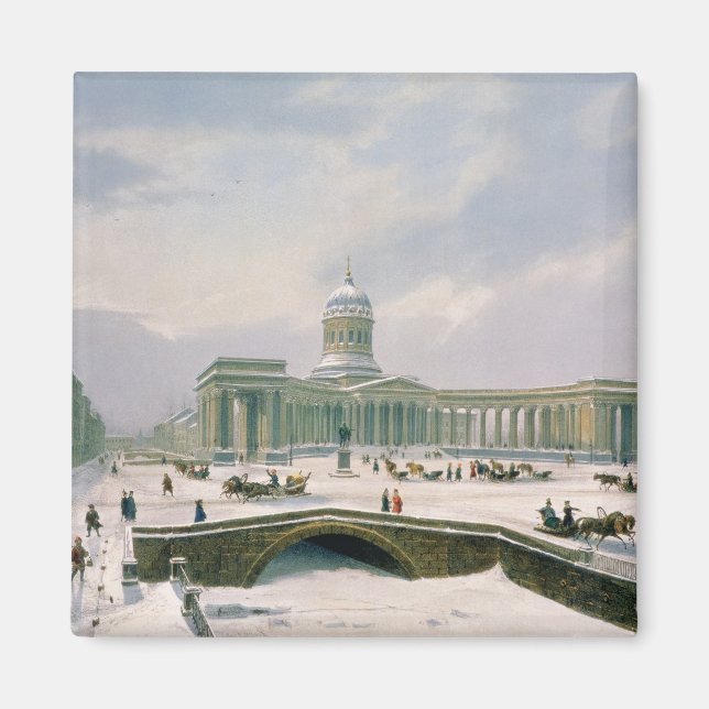 Imán Catedral de Kazán, San Petersburgo (Frente)