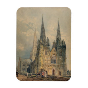 Imán Catedral de Lichfield, Staffordshire, 1794 (w/c