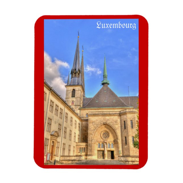 Imán Catedral de Luxemburgo (Vertical)