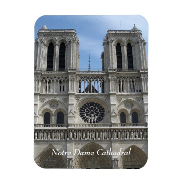 Imán Catedral de Notre Dame (Vertical)