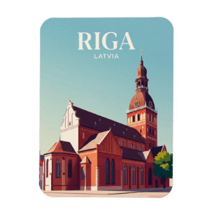 Imán Catedral de Riga Letonia
