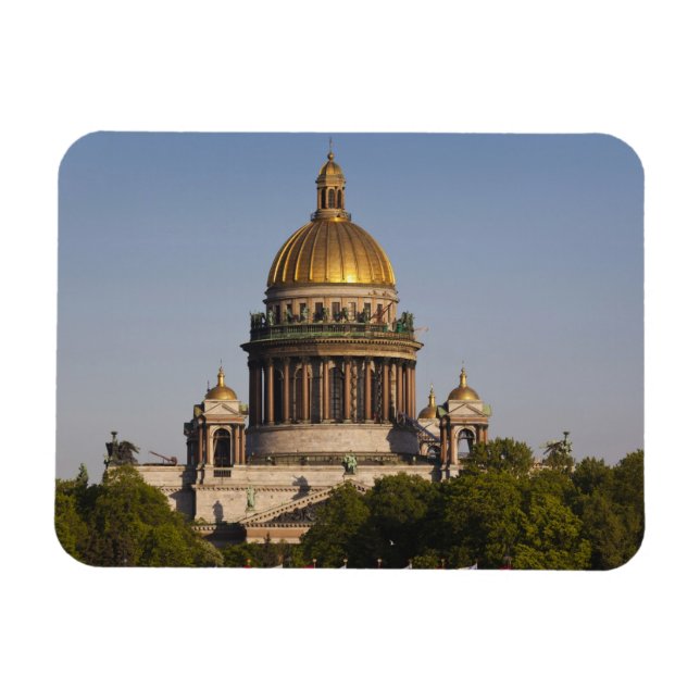 Imán Catedral de San Isaac, del río Neva (Horizontal)