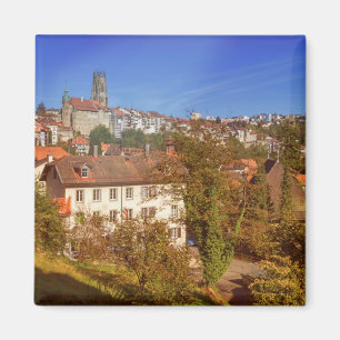 Imán Catedral de San Nicolás en Friburgo, Suiza