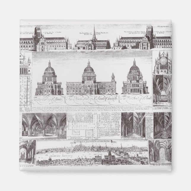 Imán Catedral de San Pablo (Frente)