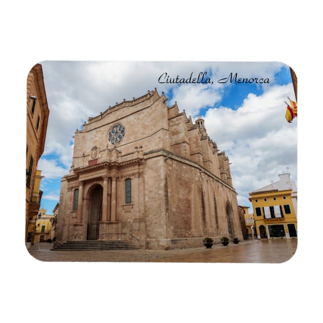 Imán Catedral de Santa María en Ciutadella - Menorca, (Horizontal)