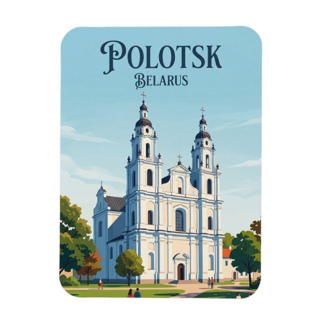 Imán Catedral de Santa Sofía Bielorrusia (Vertical)