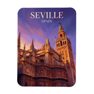 Imán Catedral de Sevilla y Torre Giralda España