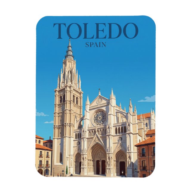 Imán Catedral de Toledo España (Vertical)