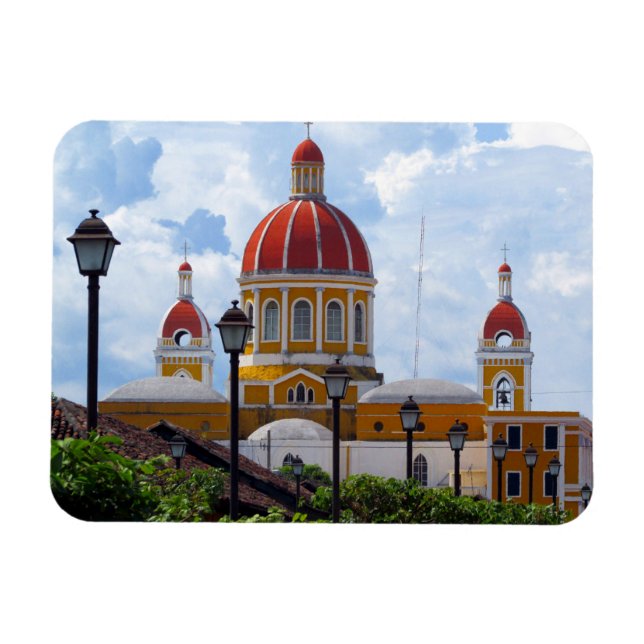Imán catedral granada nicaragua (Horizontal)