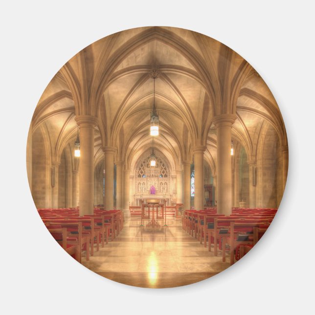 Imán Catedral Nacional de Washington Capilla de Belén (Frente)