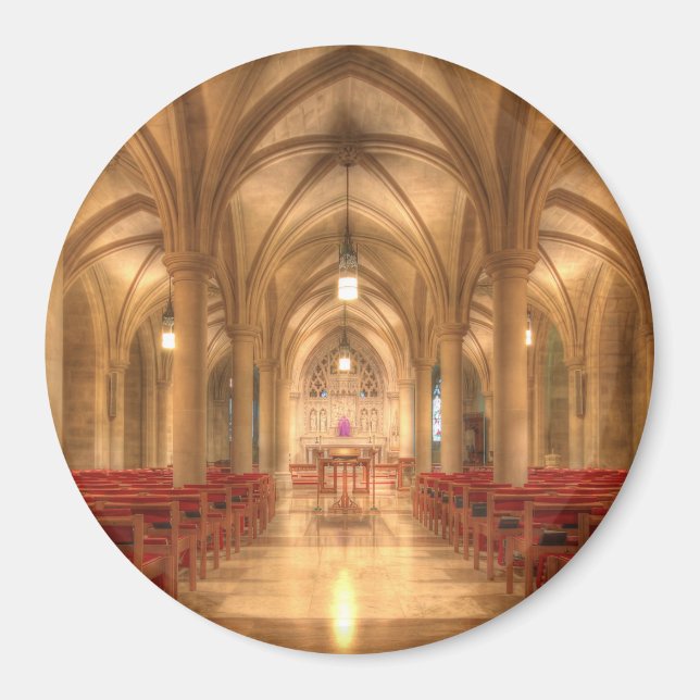 Imán Catedral Nacional de Washington Capilla de Belén (Frente)