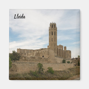 Imán Catedral vieja de Lérida