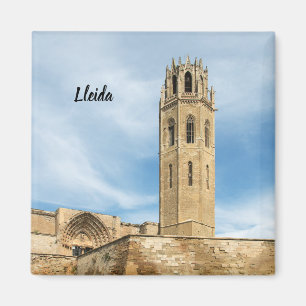 Imán Catedral vieja de Lérida