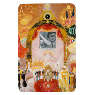 Imán Catedrales de Broadway por Florine Stettheimer
