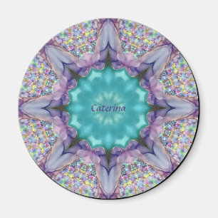 Imán CATERINA ~ BLING MULTICOLORED ~ Kaleidoscope ~