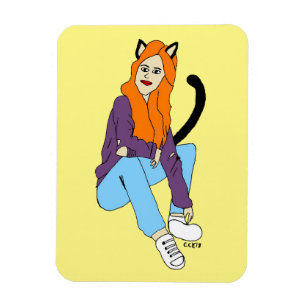 imán catgirl