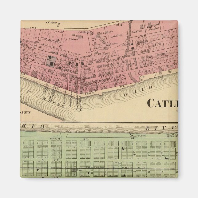 Imán Catlettsburg, Virginia Occidental (Frente)