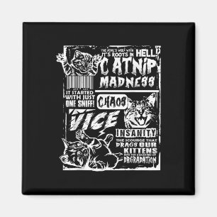 Imán Catnip Madness Graciosos Regalos De Gato Para El G