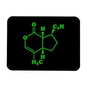 Imán Catnip Nepetalactona Fórmula Química Molecular