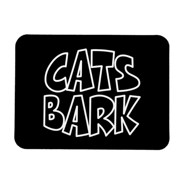 Imán Cats Bark (Horizontal)