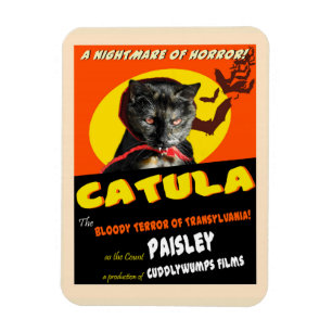 Imán Catula Spoof Movie Poster Magnet