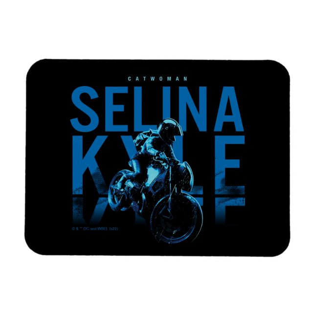 Imán Catwoman Selina Kyle Motorcycle (Horizontal)