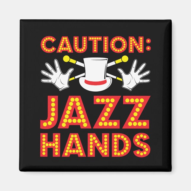 Imán Cautela Jazz Hands Dancer Teatro (Frente)