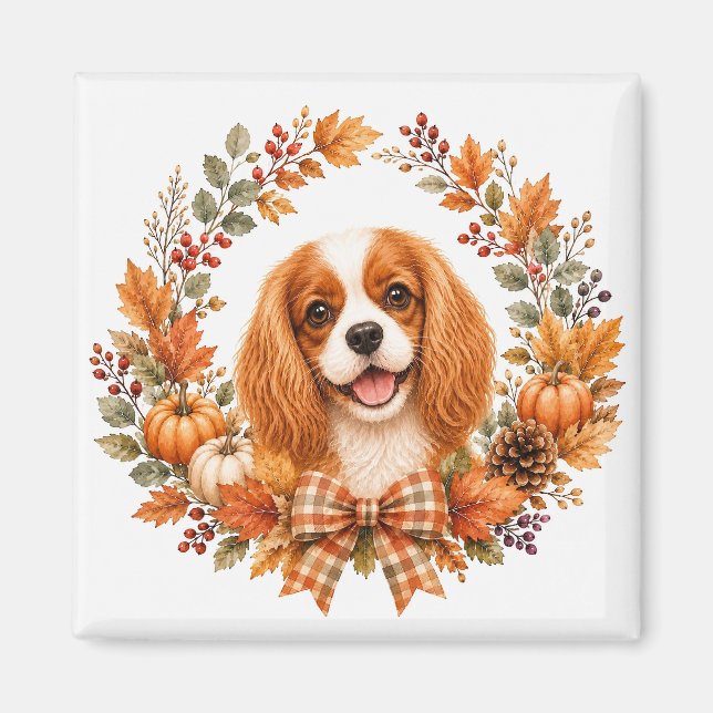 Imán Cavalier King Charles Otoño (Frente)