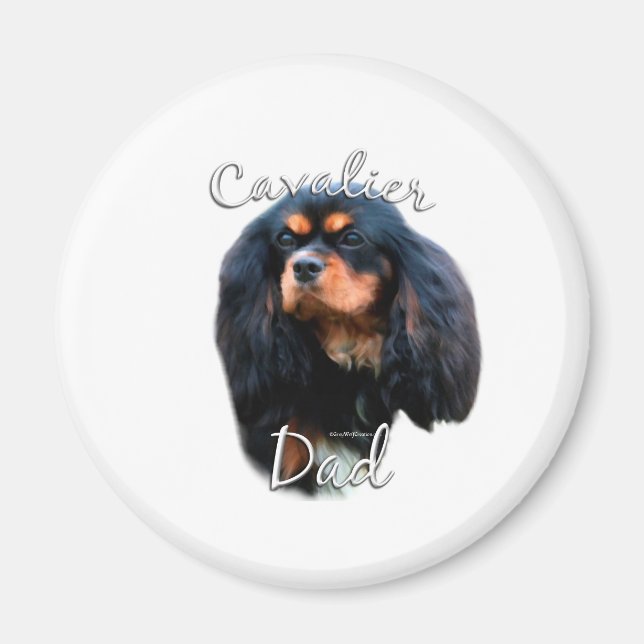 Imán Cavalier King Charles Spaniel Dad 2 (Frente)