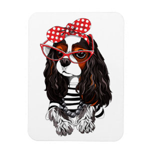Imán Cavalier King Charles Spaniel De París Con Amor