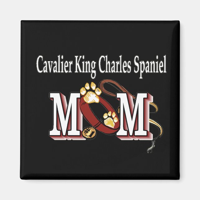 Imán Cavalier King Charles Spaniel Mom Gifts (Frente)