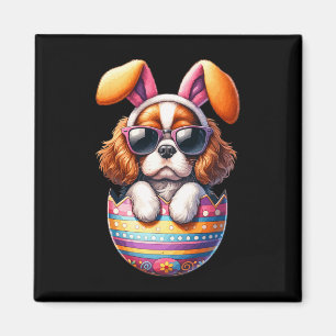Imán Cavalier King Charles Spaniels Perro Lover Easter