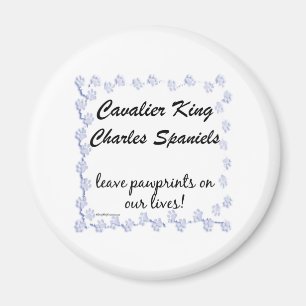 Imán Cavalier Pawprints - Magnet