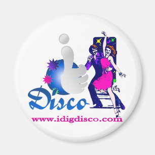Imán Cavo luces del disco del disco