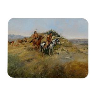 Imán Caza de búfalos, 1891 (aceite sobre lienzo)