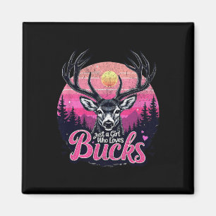 Imán Caza de ciervos de buck: caza de venenos Chica