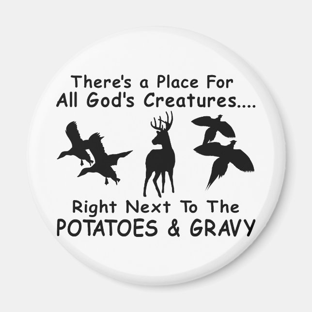 IMÁN CAZA DE DEER, PATO Y PHEASANT (Frente)