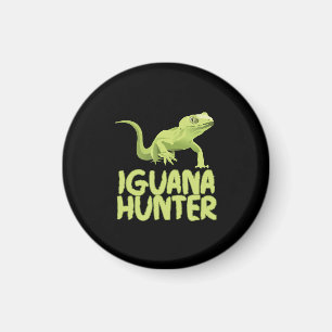 Imán Caza de iguana - Mascota divertida del reptil de i