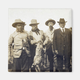 Imán Caza de lobos de Teddy Roosevelt, 1905