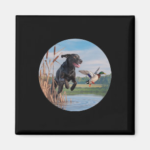 Imán Caza de Patos de Caza de Perros del Laboratorio de