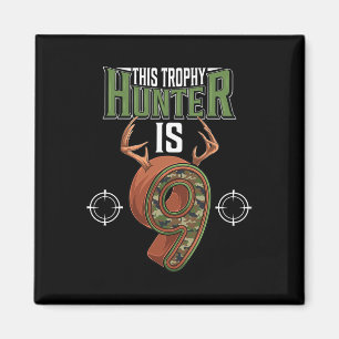 Imán Caza de venados de 9 años Novena fiesta de cumplea