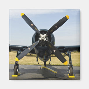Imán Caza embarcado Grumman F8F Bearcat de la Marina en
