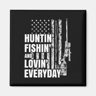 Imán Caza Pesca Amoroso Caza de Ciervos Americana Todos