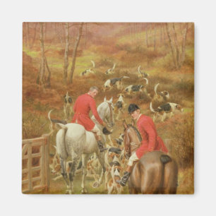 Imán Caza Scene, 1906